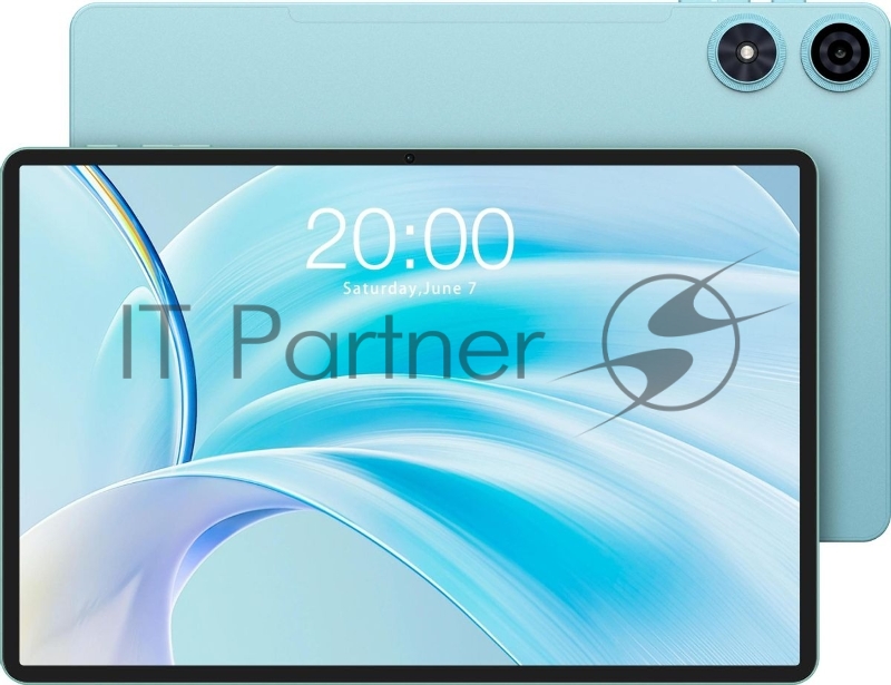 Планшет Teclast P50 Premium Set T606 (1.6) 8C RAM8Gb ROM128Gb 10.92 IPS 1280x800 4G 1Sim Android 15 голубой 8Mpix 5Mpix BT WiFi microSD 1Tb 7000mAh 12hr