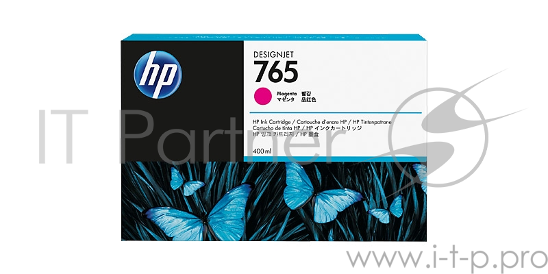 Cartridge HP 765 пурпурный для HP DJ Т7200 400-ml