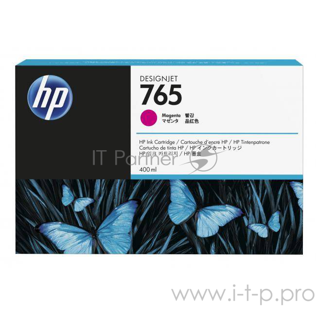 Cartridge HP 765 пурпурный для HP DJ Т7200 400-ml