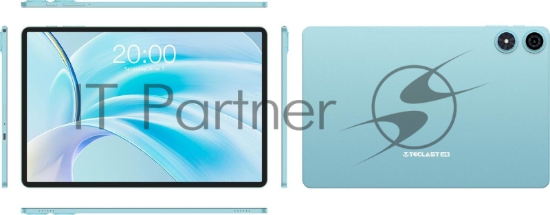 Планшет Teclast P50 T606 (1.6) 8C RAM8Gb ROM128Gb 10.92 IPS 1280x800 4G 1Sim Android 15 голубой 8Mpix 5Mpix BT WiFi microSD 1Tb 7000mAh 12hr