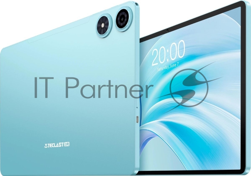 Планшет Teclast P50 T606 (1.6) 8C RAM8Gb ROM128Gb 10.92 IPS 1280x800 4G 1Sim Android 15 голубой 8Mpix 5Mpix BT WiFi microSD 1Tb 7000mAh 12hr