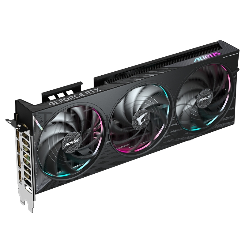 Видеокарта Gigabyte PCI-E 5.0 GV-N5060AORUS E-8GD 1.0 NVIDIA GeForce RTX 5060 8Gb 128bit GDDR7 2722/28000 HDMIx1 DPx3 HDCP Ret