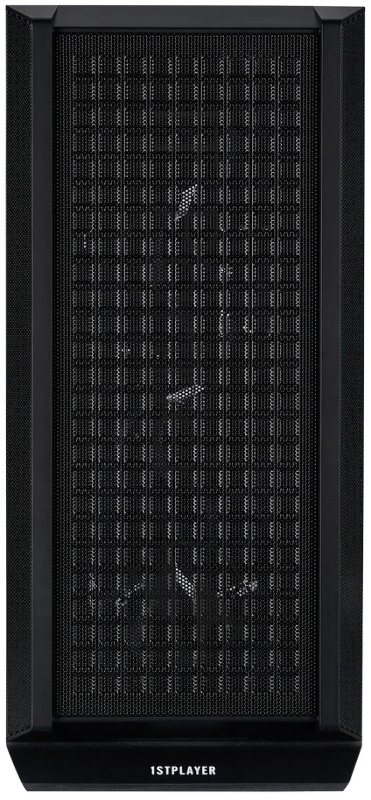 Компьютерный корпус 1STPLAYER PROSTATION 8 MAX / ATX, 13x3.5, 2x2.5 / 4x120mm fans / PS8MX-BK-4F