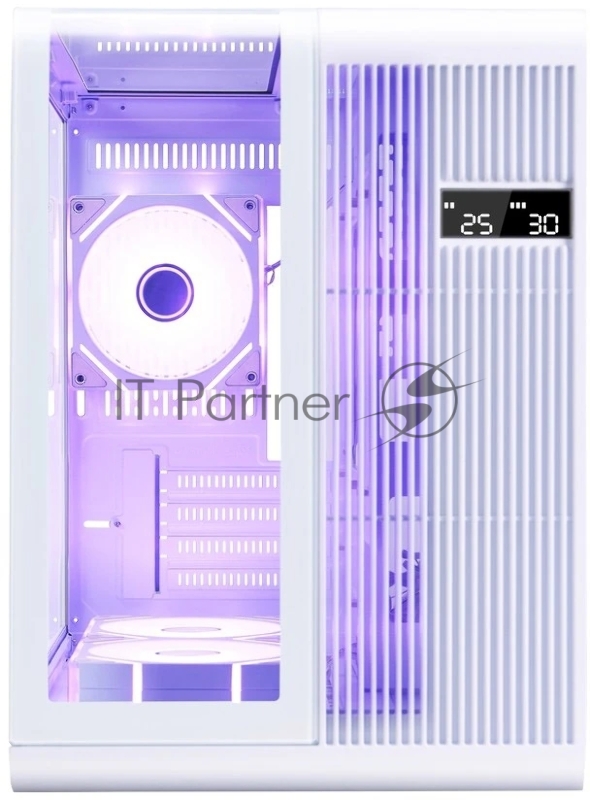 Компьютерный корпус 1STPLAYER RT5 ARGB White / mATX / 3x120mm ARGB fans / RT5-WH-2FC7R-W-1FC7-W