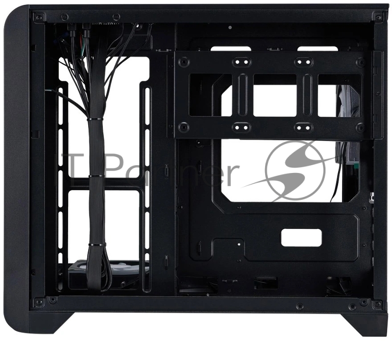 Компьютерный корпус 1STPLAYER RT6 ARGB Black / mATX / 4x120mm ARGB fans / RT6-BK-3FC7R-1FC7