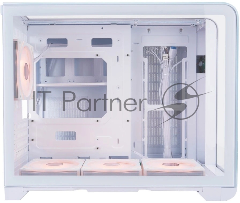 Компьютерный корпус 1STPLAYER RT6 ARGB White / mATX / 4x120mm ARGB fans / RT6-WH-3FC7R-W-1FC7-W