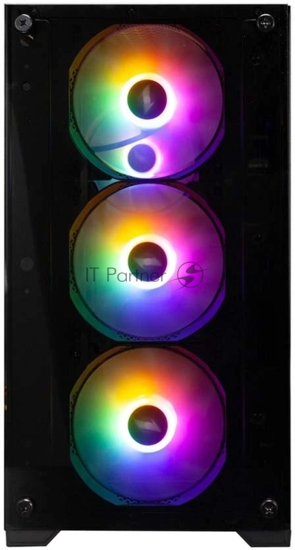 Компьютерный корпус 1STPLAYER FIREBASE X2-M / mATX / 4x120mm FRGB fans / X2-M-BK-4F1