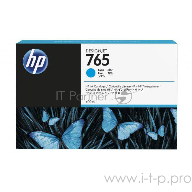 Cartridge HP 765 синий для HP DJ Т7200 400-ml