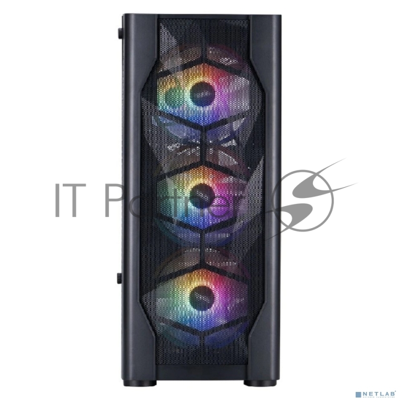 Компьютерный корпус 1STPLAYER DK D4 Black / ATX / 4x120mm FRGB fans / D4-BK-4F1