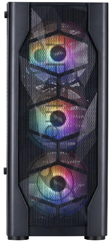 Компьютерный корпус 1STPLAYER DK D4 Black / ATX / 4x120mm FRGB fans / D4-BK-4F1