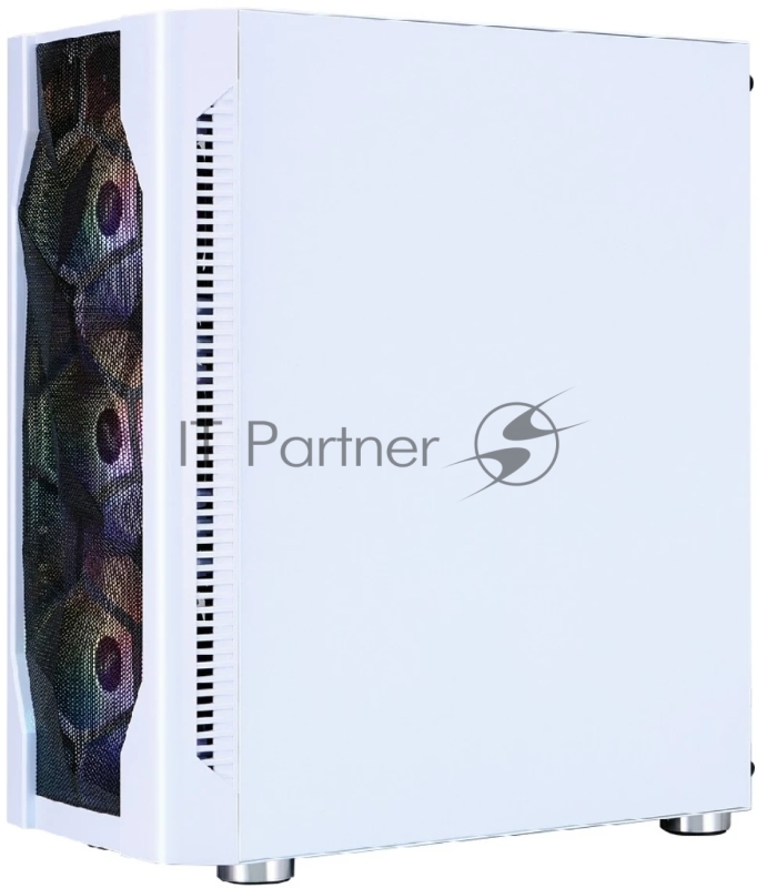 Компьютерный корпус 1STPLAYER DK D4 White / ATX / 4x120mm FRGB fans / D4-WH-4F1