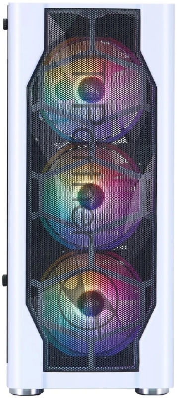 Компьютерный корпус 1STPLAYER DK D4 White / ATX / 4x120mm FRGB fans / D4-WH-4F1