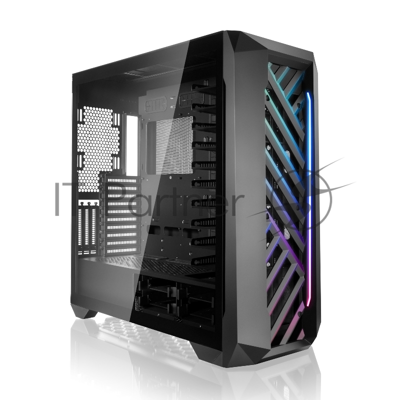 Корпус без блока питания/ Case Raijintek ZOFOS ULTRA, Full-Tower, TG, no fan, 2xUSB-A 3.0 + 1xUSB Type-C , SSI-EEB, E-ATX, ATX, mATX, mITX Black