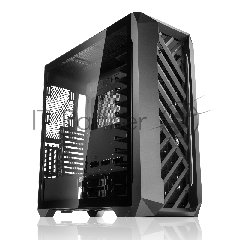 Корпус без блока питания/ Case Raijintek ZOFOS ULTRA, Full-Tower, TG, no fan, 2xUSB-A 3.0 + 1xUSB Type-C , SSI-EEB, E-ATX, ATX, mATX, mITX Black