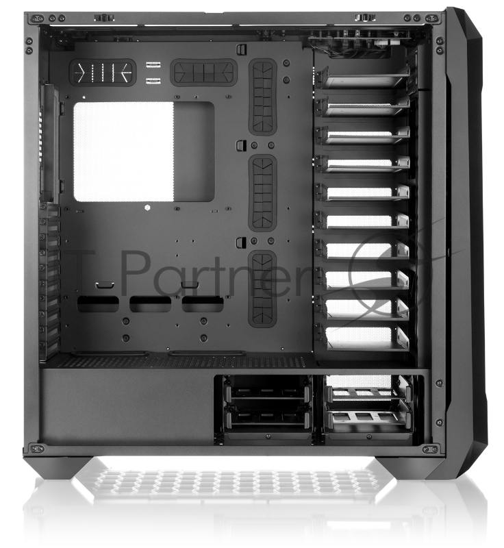 Корпус без блока питания/ Case Raijintek ZOFOS ULTRA, Full-Tower, TG, no fan, 2xUSB-A 3.0 + 1xUSB Type-C , SSI-EEB, E-ATX, ATX, mATX, mITX Black