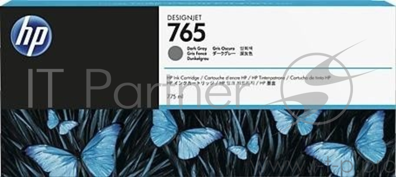 Cartridge HP 765 темно серый для HP DJ Т7200 775-ml