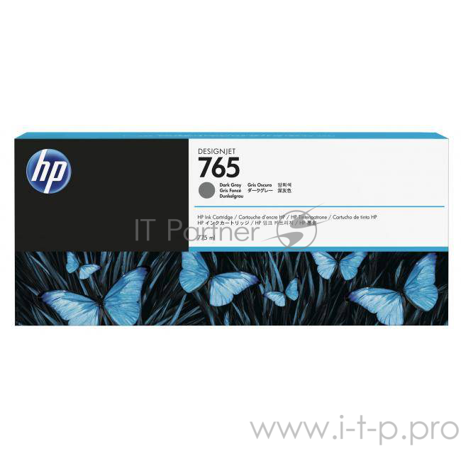 Cartridge HP 765 темно серый для HP DJ Т7200 775-ml
