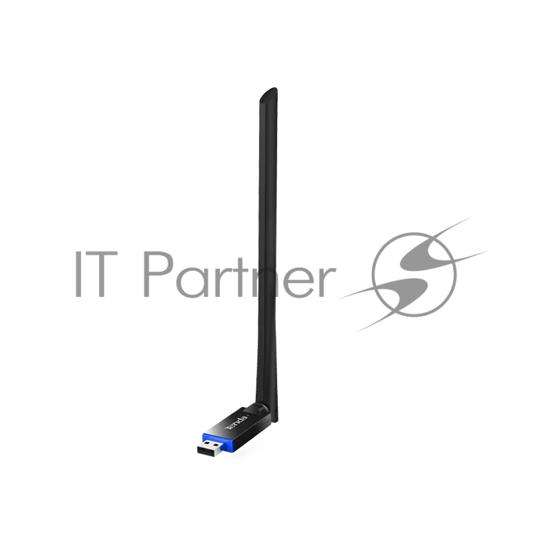 Tenda U11 Pro Двухдиапазонный Wi-Fi адаптер, 2,4/5 ГГц, до 900 Мбит/с, передатчик 20 dBm, подключение USB 2.0, 1х6dBi