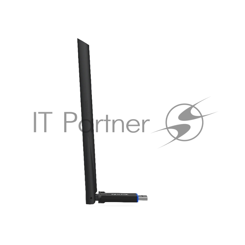 Tenda U11 Pro Двухдиапазонный Wi-Fi адаптер, 2,4/5 ГГц, до 900 Мбит/с, передатчик 20 dBm, подключение USB 2.0, 1х6dBi