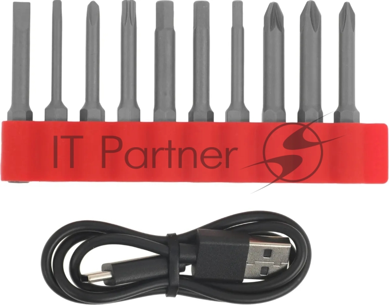 Отвертка аккум. Hoto QWLSD008 аккум. патрон:держатель бит (кейс в комплекте) (HTE0006GL)