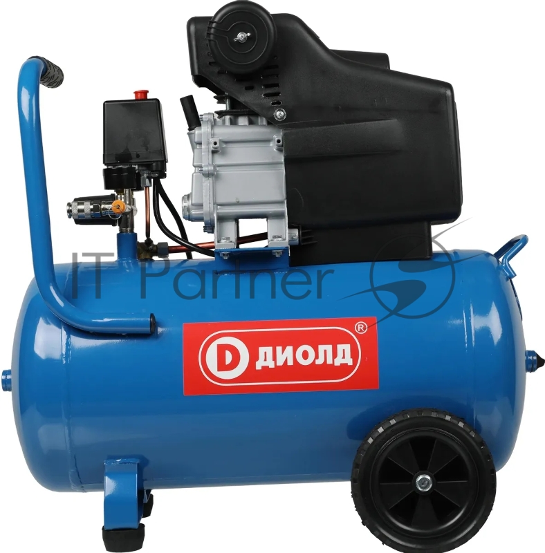 Компрессор поршневой Диолд КМП-2000/50 масляный 270л/мин 50л 2000Вт синий/черный
