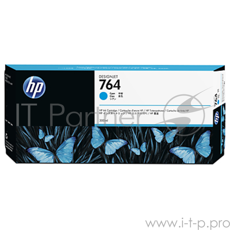 Cartridge HP 764 голубой для HP DJ T3500 300-ml