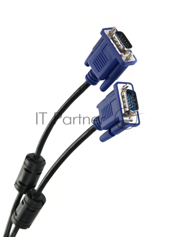 Кабель/ Кабель соединительный SVGA (15M/M) 1,8m 2 фильтра TV-COM <QCG120H-1.8M>