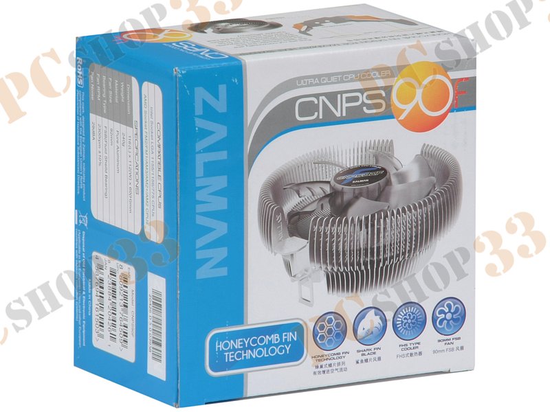 Кулер для процессора Socket775/115x/AM2/AM3/FM1/FM2 Zalman CNPS90F