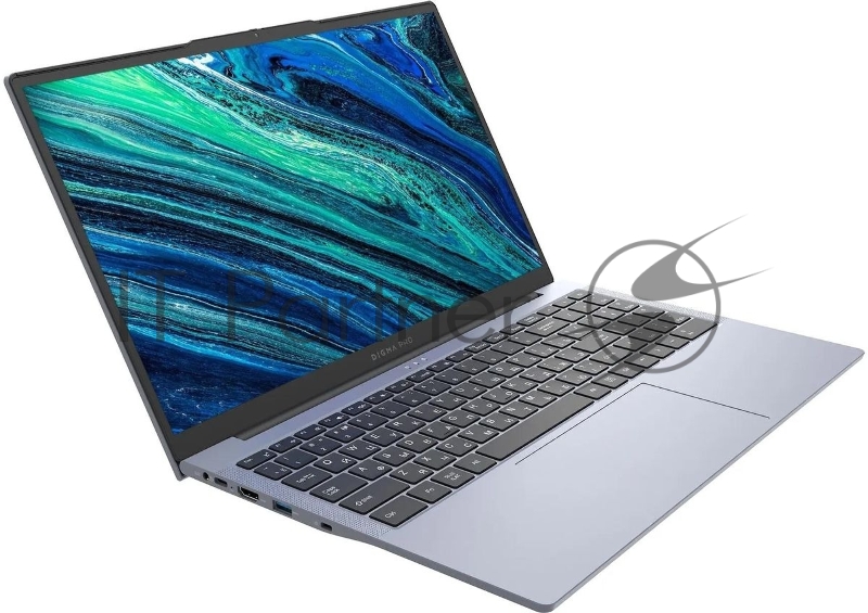 Ноутбук Digma Pro Cursus Ryzen 5 3500U 16Gb SSD512Gb AMD Radeon Graphics 15.6 IPS FHD (1920x1080) Windows 11 Pro grey WiFi BT Cam 5500mAh (DN15R5-ADXW10)