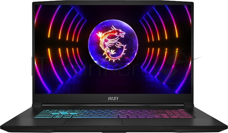 Ноутбук MSI Katana 17 B12VEK-1488XRU Intel Core i5-12450H/16Gb/SSD512Gb/RTX4050 6Gb/17.3/IPS/FHD/144Hz/NoOS/Bl (9S7-17L541-1488)
