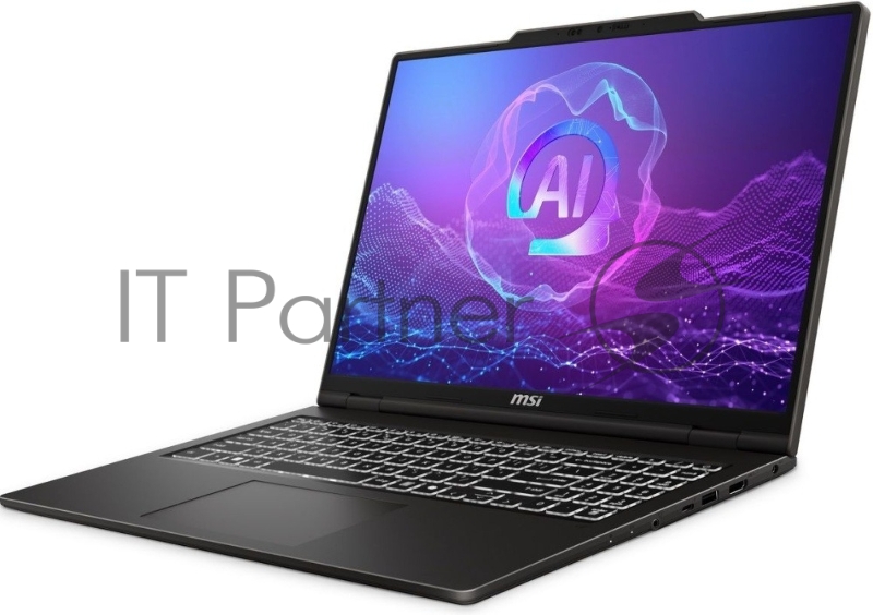 Ноутбук MSI Venture A16 AI+ A3HMG-026XRU AMD Ryzen AI 7 350/16Gb/SSD1Tb/16/OLED/2K (2048*1280)/120Hz/NoOS/Solid Gray (9S7-261K21-026)