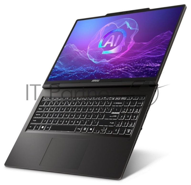 Ноутбук MSI Venture A16 AI+ A3HMG-026XRU AMD Ryzen AI 7 350/16Gb/SSD1Tb/16/OLED/2K (2048*1280)/120Hz/NoOS/Solid Gray (9S7-261K21-026)