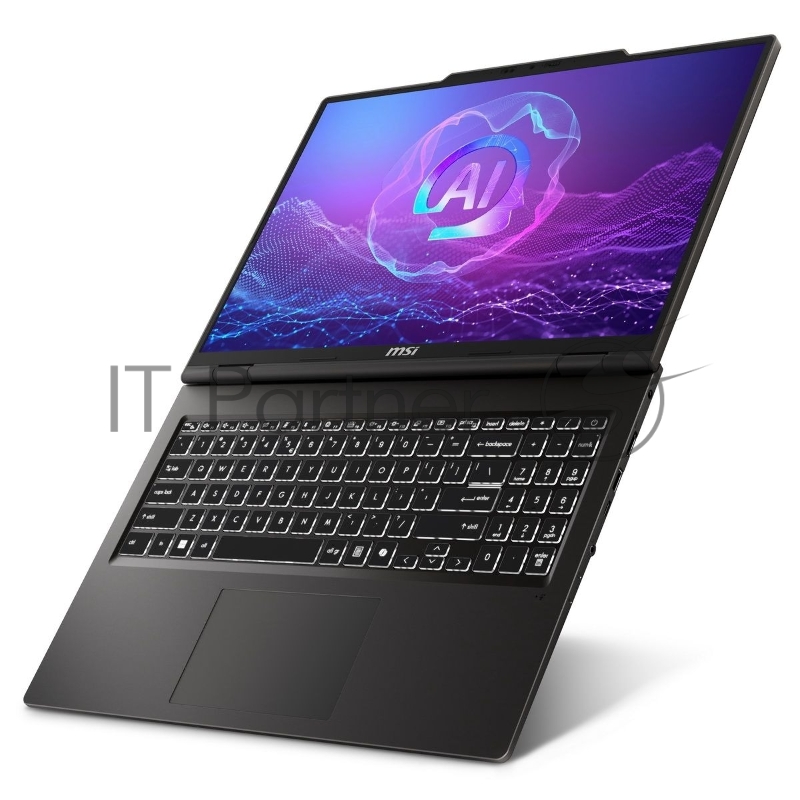 Ноутбук MSI Venture A16 AI+ A3HMG-027XRU AMD Ryzen AI 5 340/16Gb/SSD512Gb/16/OLED/2K (2048*1280)/120Hz/NoOS/Solid Gray (9S7-261K21-027)