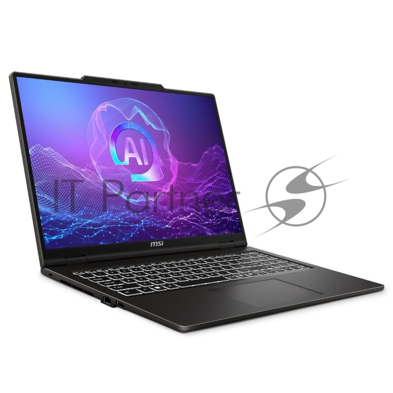 Ноутбук MSI Venture A16 AI+ A3HMG-027XRU AMD Ryzen AI 5 340/16Gb/SSD512Gb/16/OLED/2K (2048*1280)/120Hz/NoOS/Solid Gray (9S7-261K21-027)