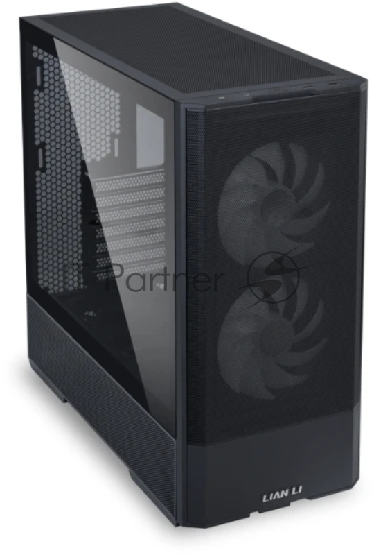 Lian Li Корпус Lancool 207 / Black / Mid-Tower, TG / 2x 140mm ARGB + 2x 120mm non LED fans inc. / G99.LAN207RX.10RS