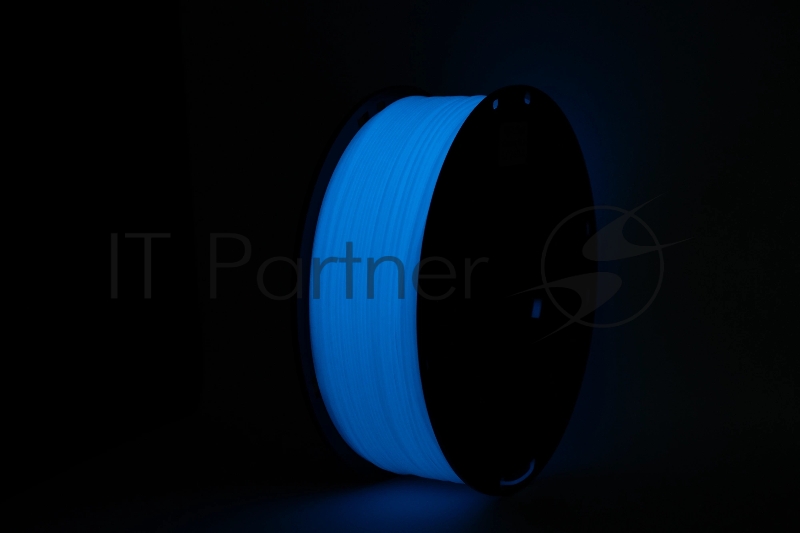 Пластик для принтера 3D Cactus CS-3D-ABS-1KG-L-BLUE ABS LUMINOUS d1.75мм 1кг 1цв.