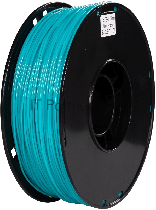 Пластик для принтера 3D Cactus CS-3D-PETG-1KG-CYAN PETG d1.75мм 1кг L316м 1цв.