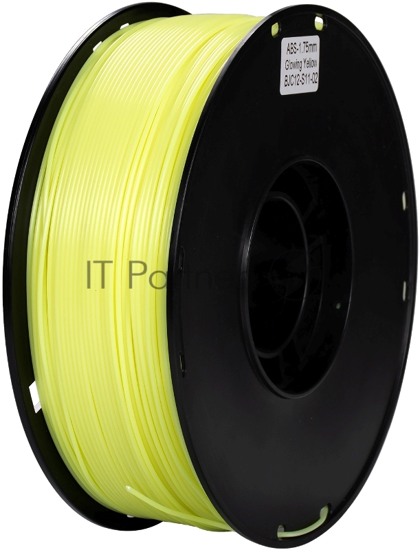 Пластик для принтера 3D Cactus CS-3D-ABS-1KG-L-YELL ABS LUMINOUS d1.75мм 1кг 1цв.