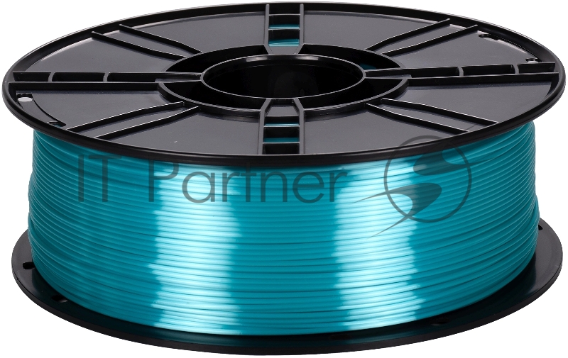 Пластик для принтера 3D Cactus CS-3D-PLA-1KG-S-CYAN PLA SILK d1.75мм 1кг L326м 1цв.