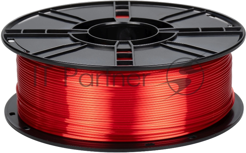 Пластик для принтера 3D Cactus CS-3D-PLA-1KG-S-RED PLA SILK d1.75мм 1кг L326м 1цв.