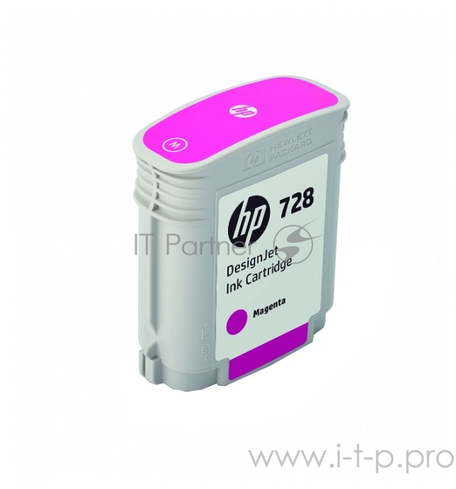 Cartridge HP 728 для НР DJ Т730/Т830 40-ml Magenta Ink Cart