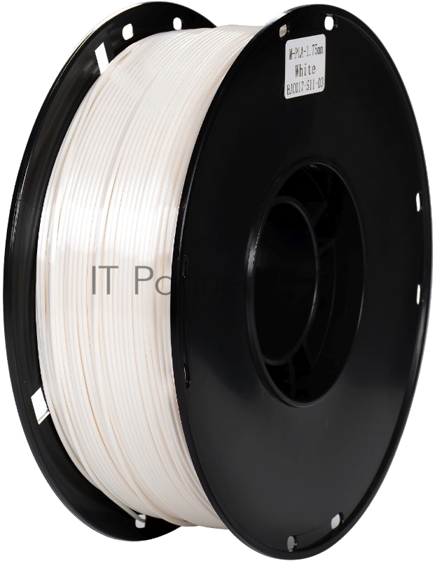 Пластик для принтера 3D Cactus CS-3D-PLA-1KG-S-WHITE PLA SILK d1.75мм 1кг L326м 1цв.
