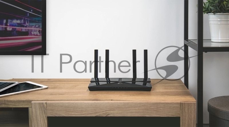 Двухдиапазонный гигабитный роутер TP-Link Archer AX3000 Wi-Fi AX3000 с поддержкой Mesh