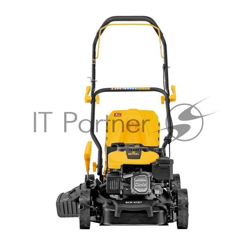Газонокосилка бензиновая GLD-410-K, 150 см3, 41 см, 40 л Denzel