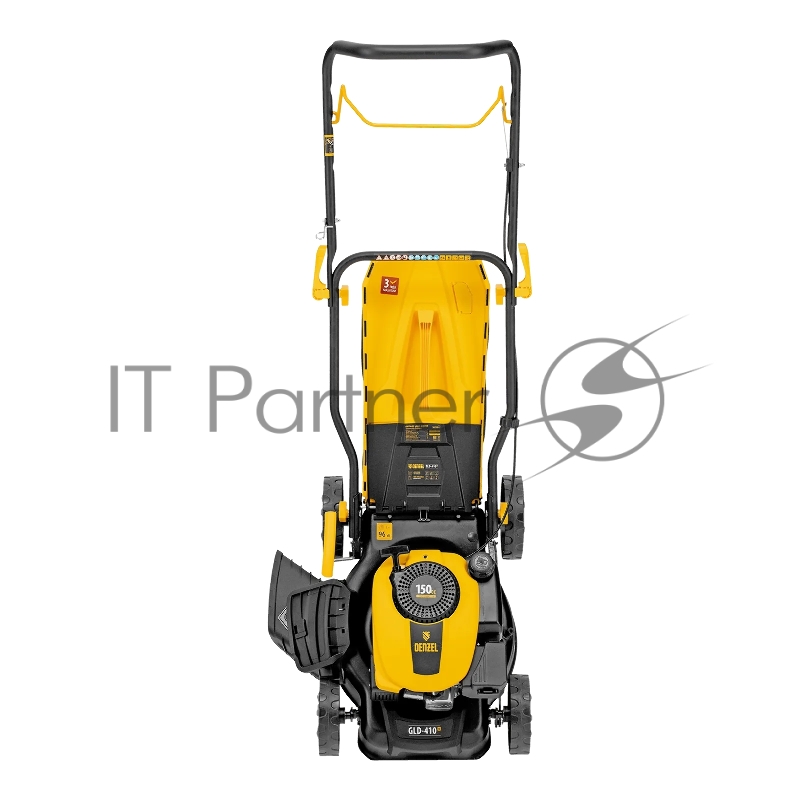 Газонокосилка бензиновая GLD-410-K, 150 см3, 41 см, 40 л Denzel