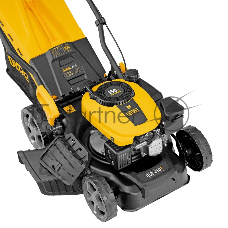 Газонокосилка бензиновая GLD-410-K, 150 см3, 41 см, 40 л Denzel