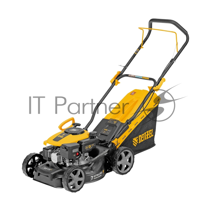 Газонокосилка бензиновая GLD-410-K, 150 см3, 41 см, 40 л Denzel