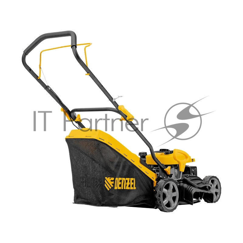Газонокосилка бензиновая GLD-410-K, 150 см3, 41 см, 40 л Denzel