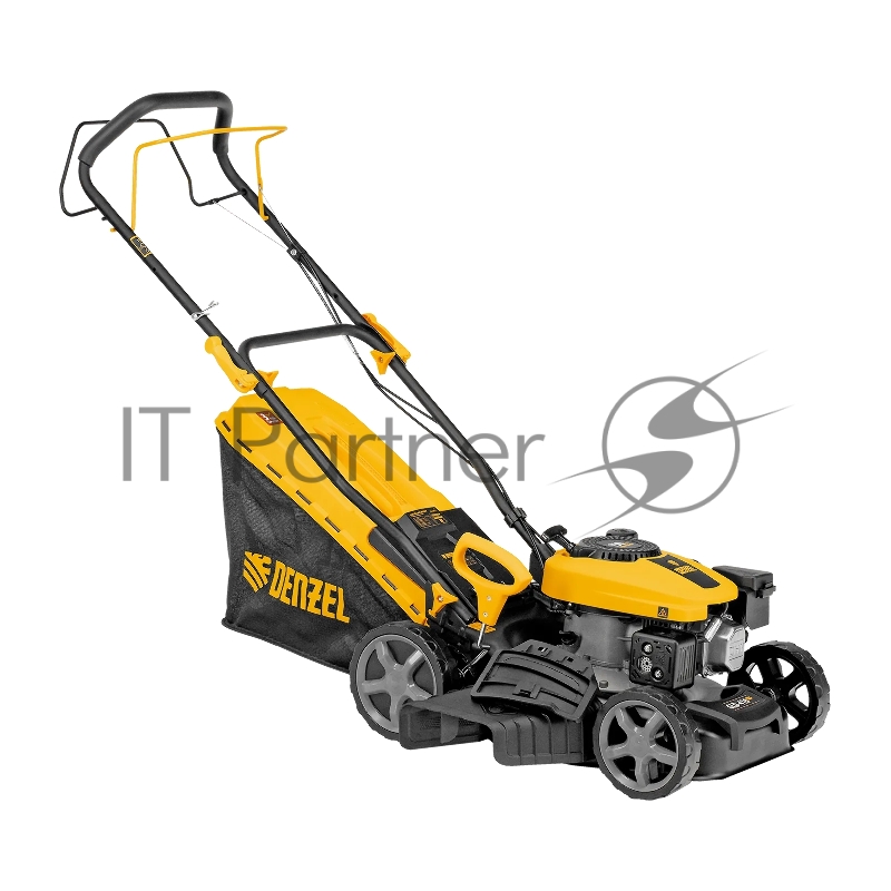 Газонокосилка бензиновая GLD-410SP-K, 150 см3, 41 см, привод, 40 л Denzel