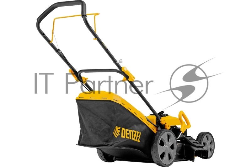Газонокосилка бензиновая GLD-460-K, 150 см3, 46 см, 50 л Denzel